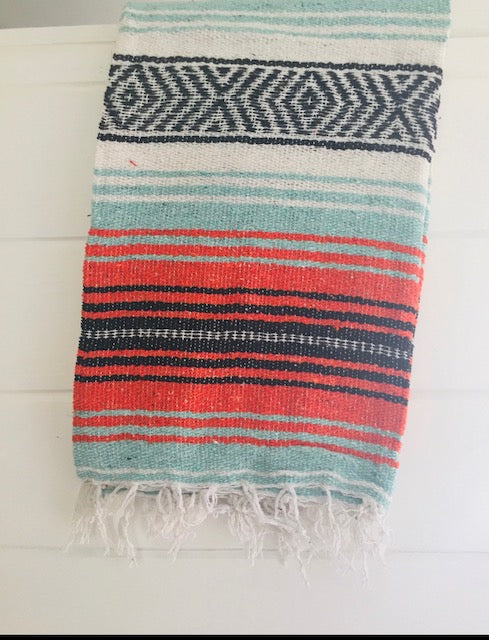 Beach Towels l Throw Blankets - Red | Blue | Black #9