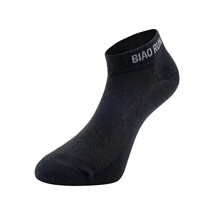 BIAORUN White Black Daily Sports Socks