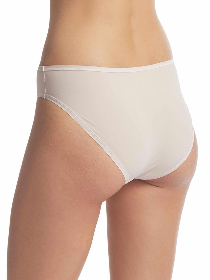 Dandelion Beige BreatheSoft™ Bikini Panty - Back On-Model View, Full Booty Coverage | Hanky Panky