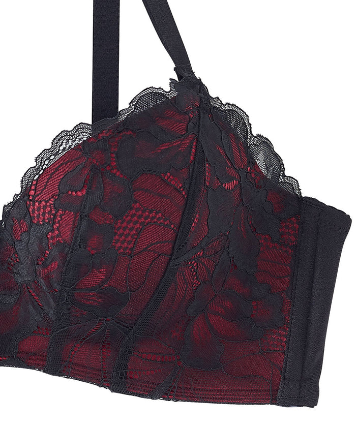 Chomori Flower Lace Maximum Boost Bra