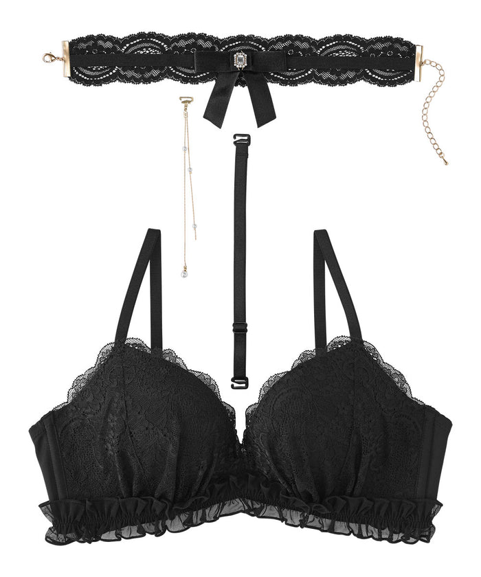 Chomori Pearl Drop Wireless Maximum Boost Bra
