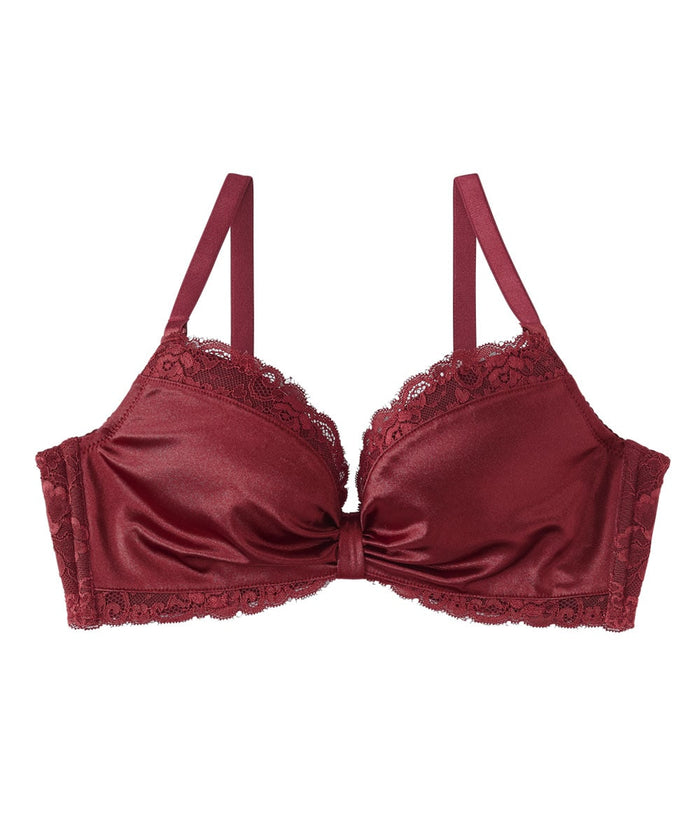 Chomori Satin Ribbon Wireless Maximum Boost Bra