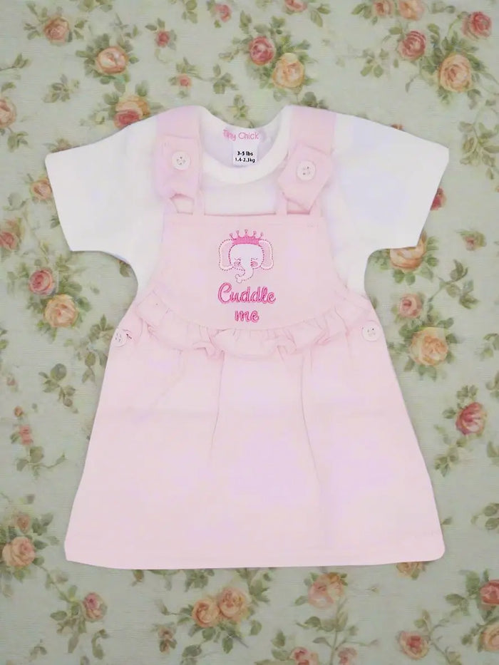 "Cuddle Me" Top & Dress Set Tiny Chick