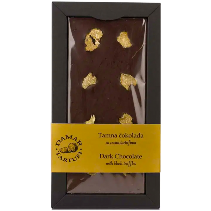 Dark Chocolate with Black Truffles 100g (Damar Truffles)