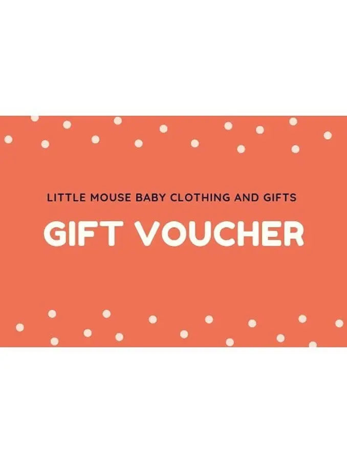 Email Gift Card (£10-£100) Voucher Little Mouse Baby Clothing & Gifts Ltd