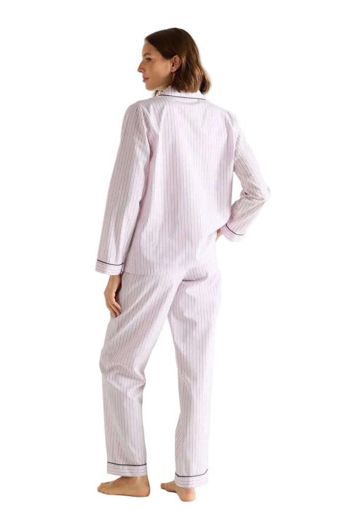 Laurence Tavernier Essentiel Long Pj Set in Rose