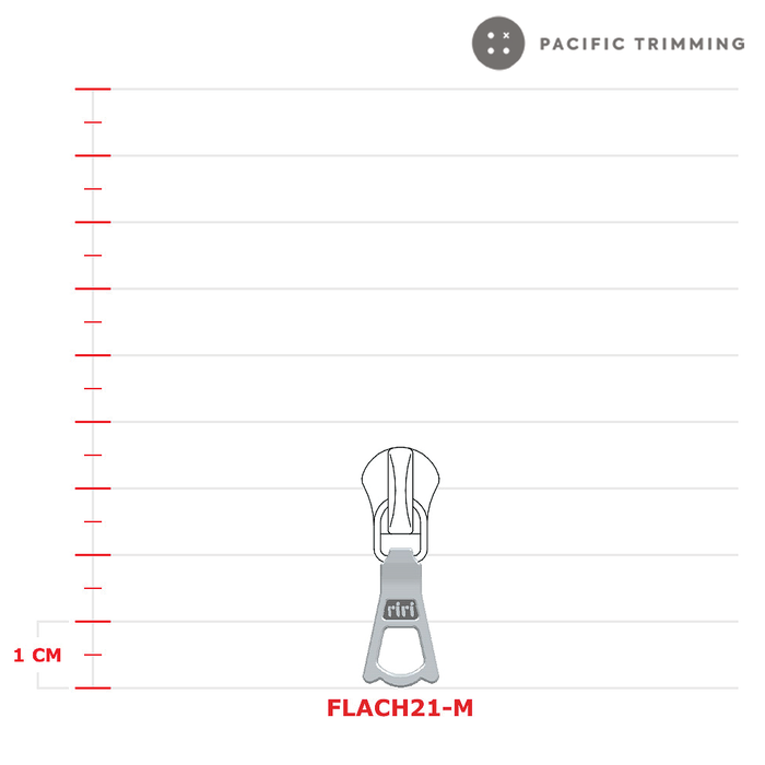 riri Flach21 Special Color Puller with Universal Body Slider