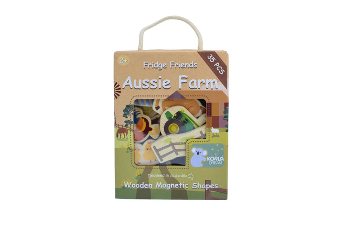 Fridge Friends 35 Piece Magnet Set - Aussie Farm