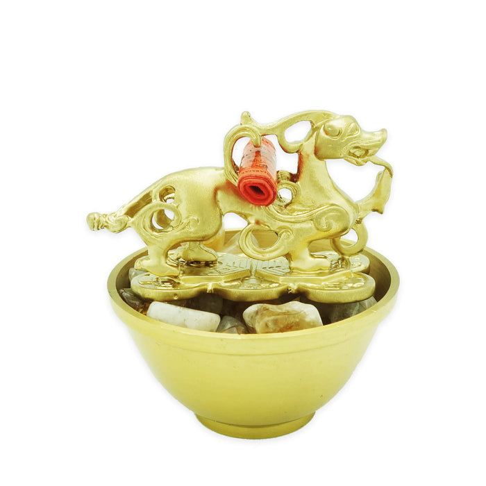 Golden Wealth Harvesting Bowl of Citrine