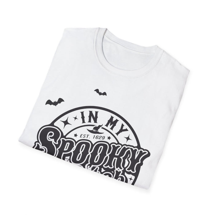 In My Spooky Era Halloween Graphic T-Shirt - funny t-shirt by Cheeky Business