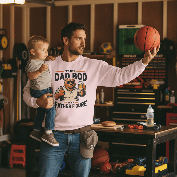 Father Figure Sweatshirt gift idea in multiple colours