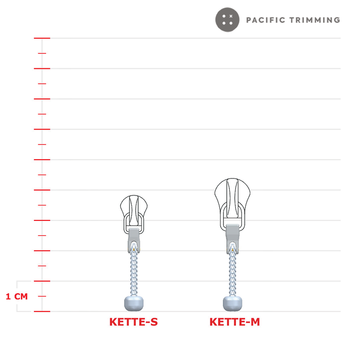 riri Kette Puller with Universal Body Slider Size