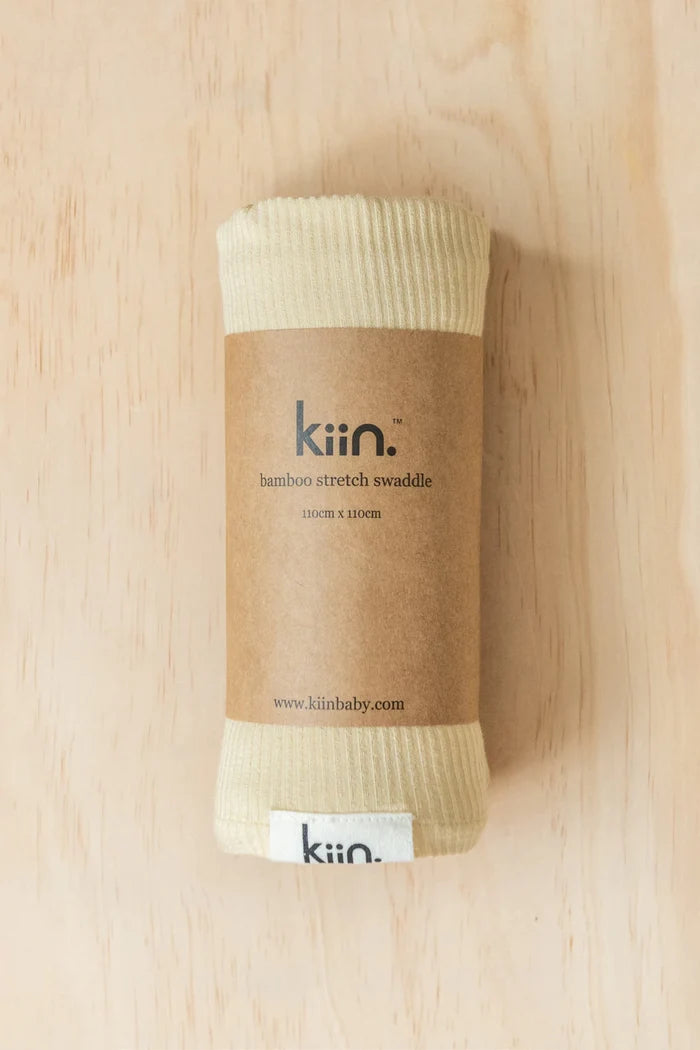 Kiin Organic Bamboo Stretch Swaddle - Oat