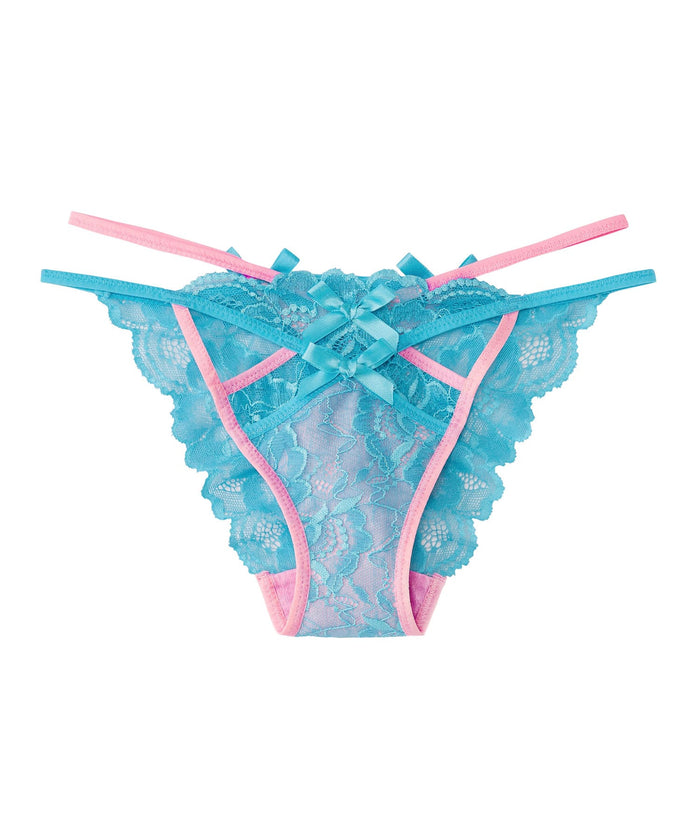 Lace Two-Tone Cheeky
