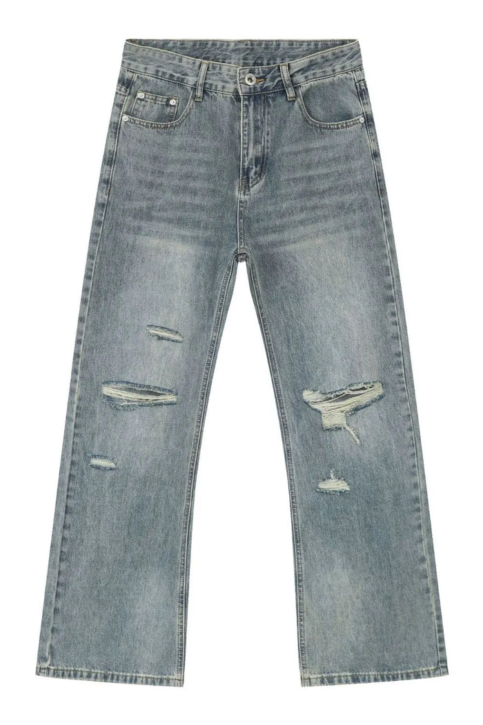 Men's Distressed Jeans