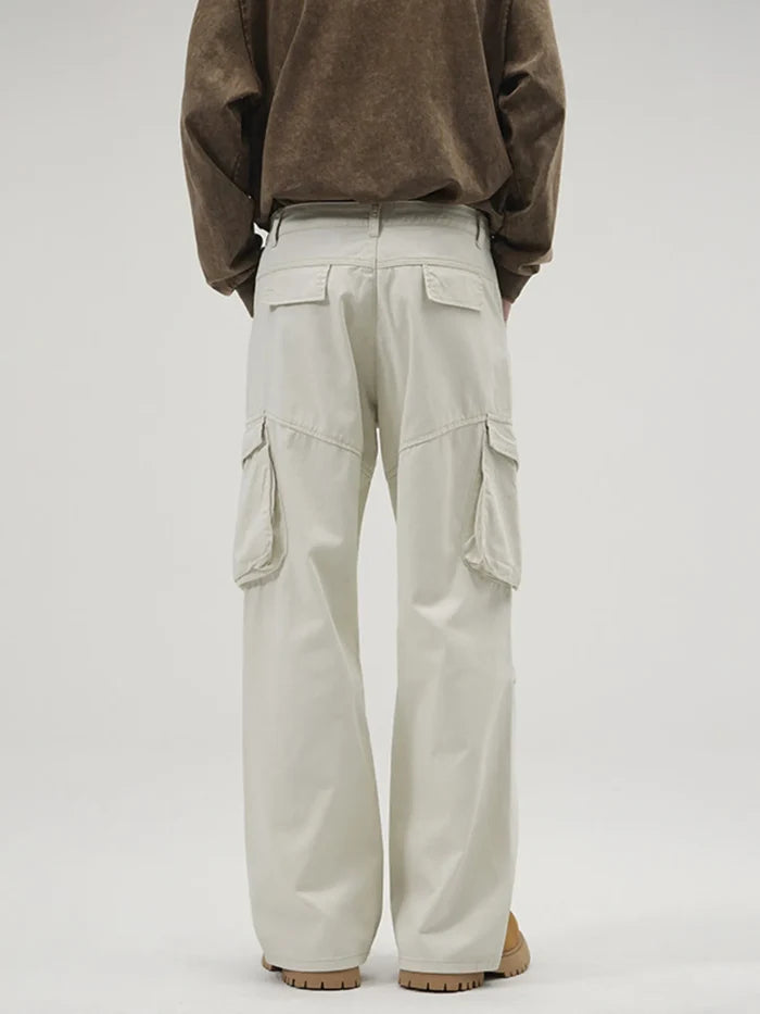 Men's Full Size Loose Fit Cargo Pants Plus Size