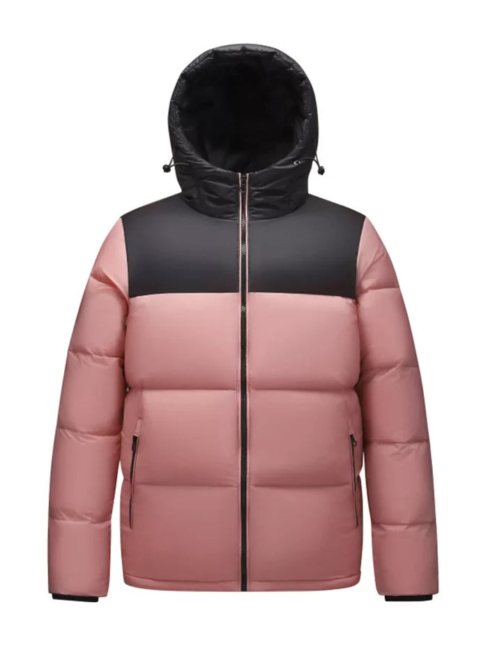 Men's Full Size Warm Padded Hooded Puffer Jacket Plus Size
