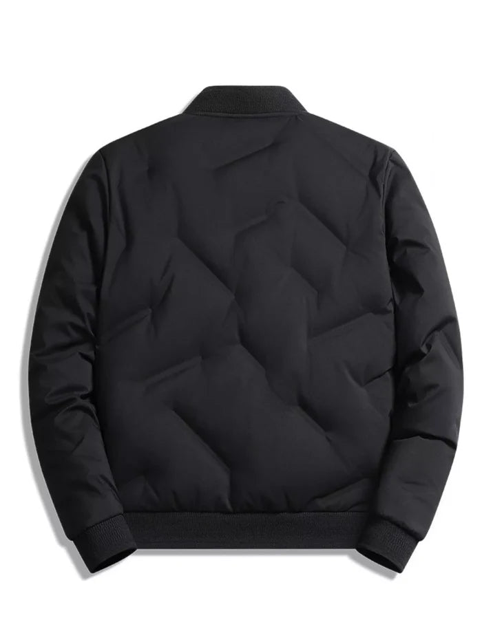 Men's Plus Size Zip Up Bomber Jacket