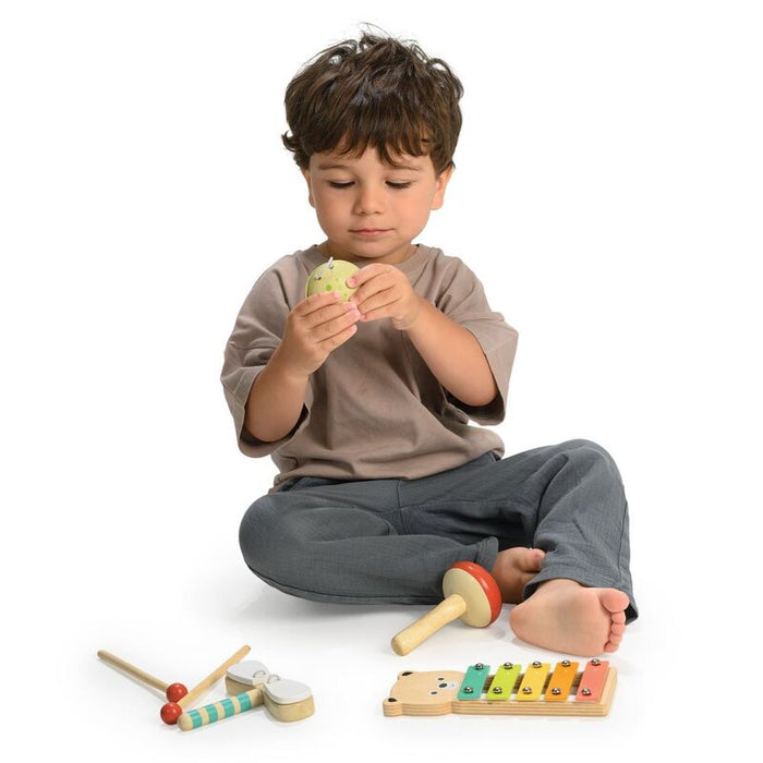 Mentari Wooden Woodland Music Play Set