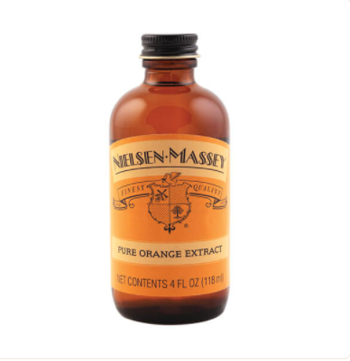 Nielsen Massey Pure Orange Extract 4 oz.