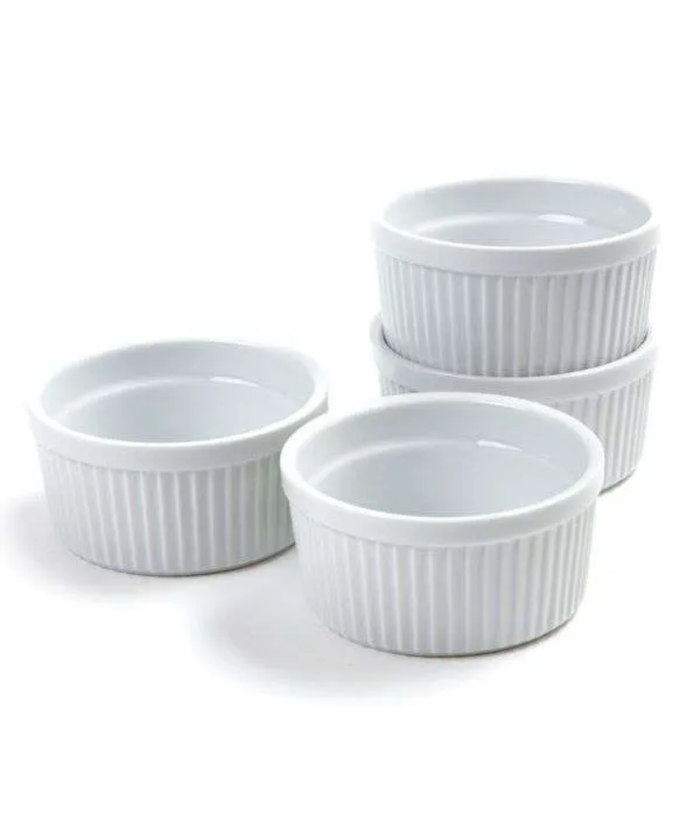 Norpro Porcelain 8 oz. Ramekins - Set of 4