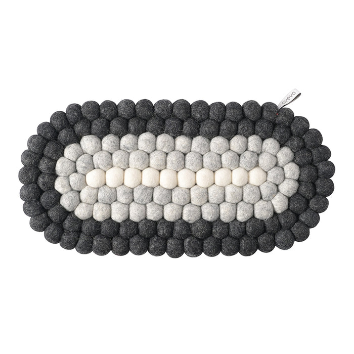 Oval Wool Trivet Eleish Van Breems Home