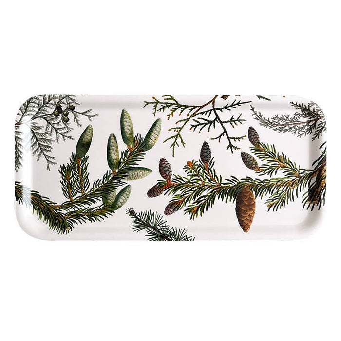 Pine Trees Rectangular Wood Serving Tray Eleish Van Breems Home