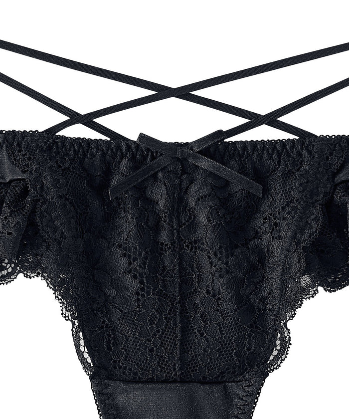 Satin Ribbon Thong
