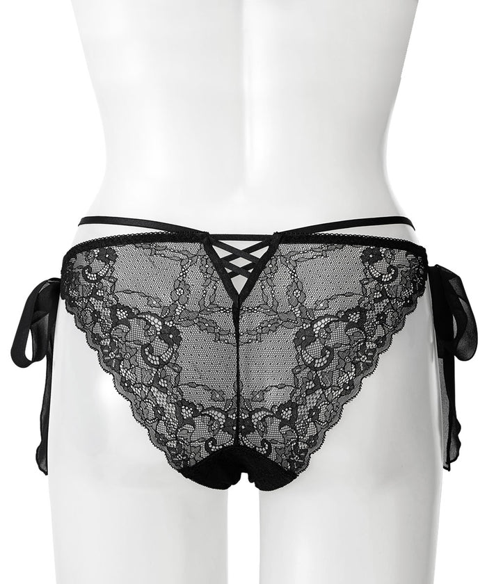 Sheer Flower String Cheeky