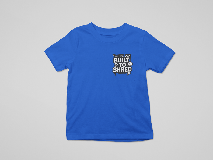 Skater Kids T-Shirt Set (3 Pack) | Skate, Street Vibes & Shred Tees 3-4 years / Built to Shred gift_idea unique_gift personalised_gift