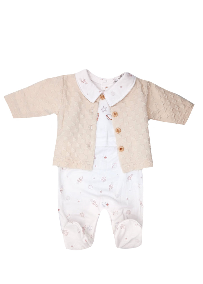 Space Dungaree & Long Sleeve Top (PHOTO PLEASE :)) Dungaree Tiny Chick