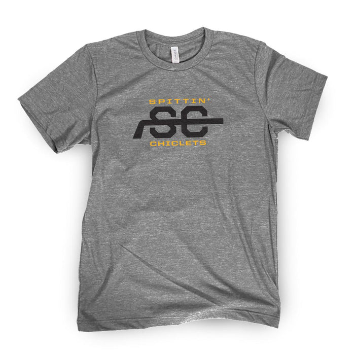 Spittin' Chiclets Sticks Logo Tee