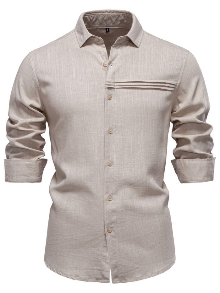 Stylish Men's Button Down Collared Neck Shirt for Every Occasion