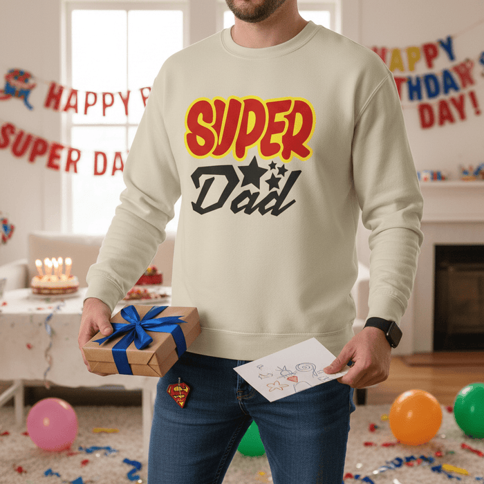 super dad sweatshirt gift idea for dads