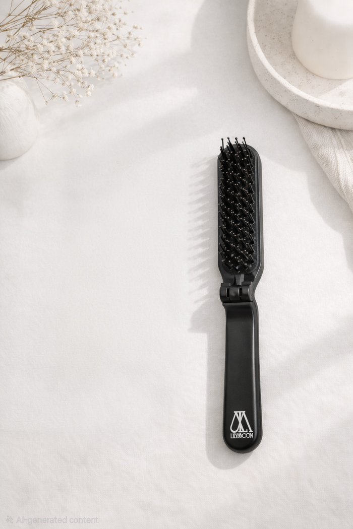 Tame the Mane - Compact travel hairbrush