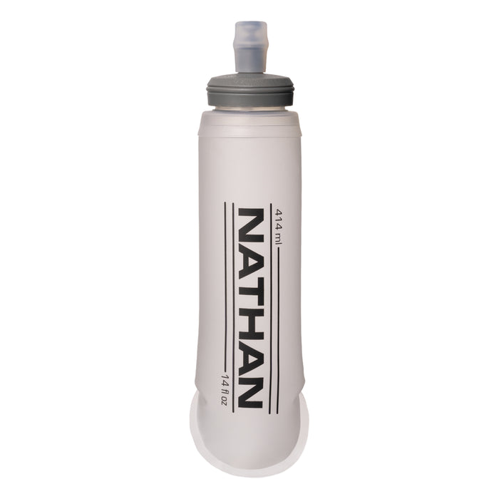 color:Clear||view:SKU Image Primary||seo:Nathan Tapered Soft Flask 14oz - Clear - Front View