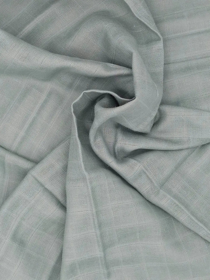 100% Pure Cotton Muslin - 70cm x 70cm - Teal Muslin Muslinz