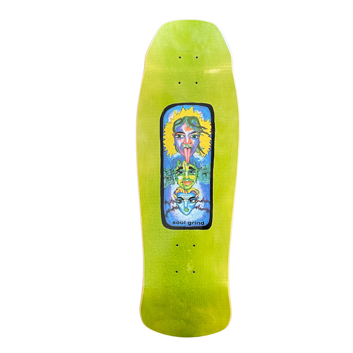 3 Faces Deck - Green
