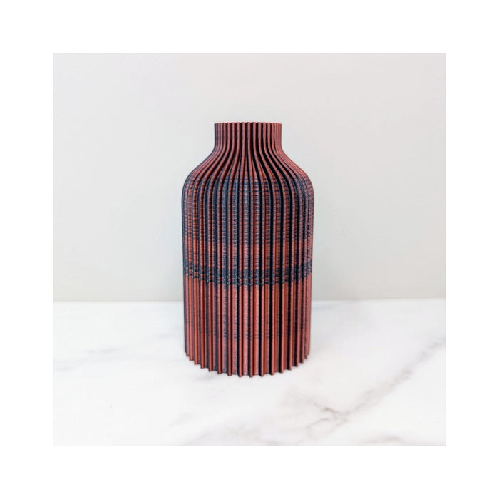 3D Printed Small Bottle Vase - Dark Phoenix