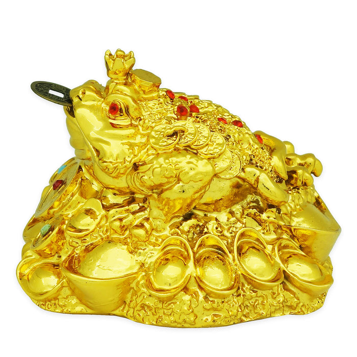 6" Imperial Golden King Money Frog (XL)