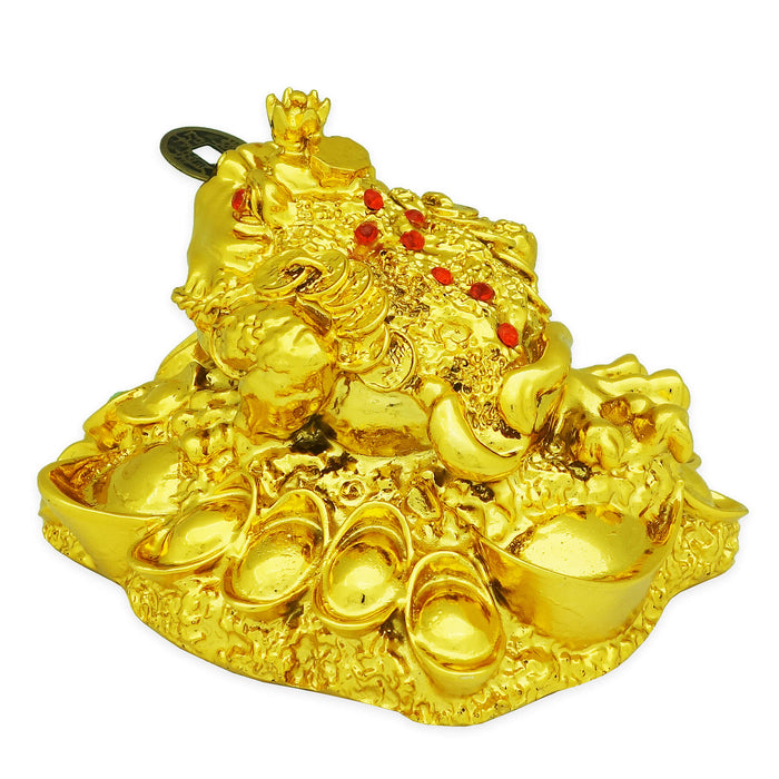 6" Imperial Golden King Money Frog (XL)