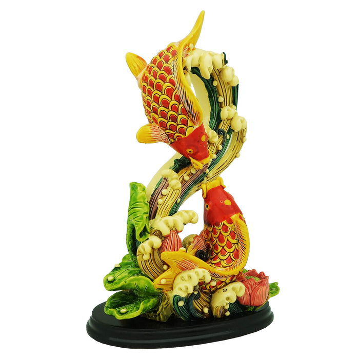 8-SHAPE Double Carps for Wealth and Prosperity