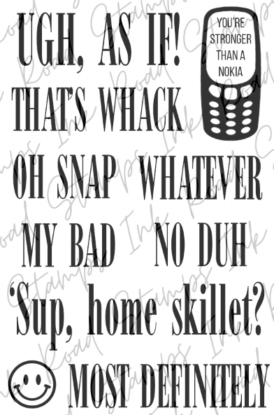 90s Slang REDO