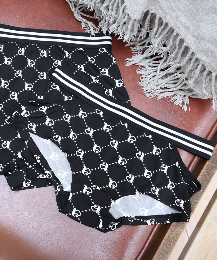 a-logo Monogram Hip-Hugger Panty