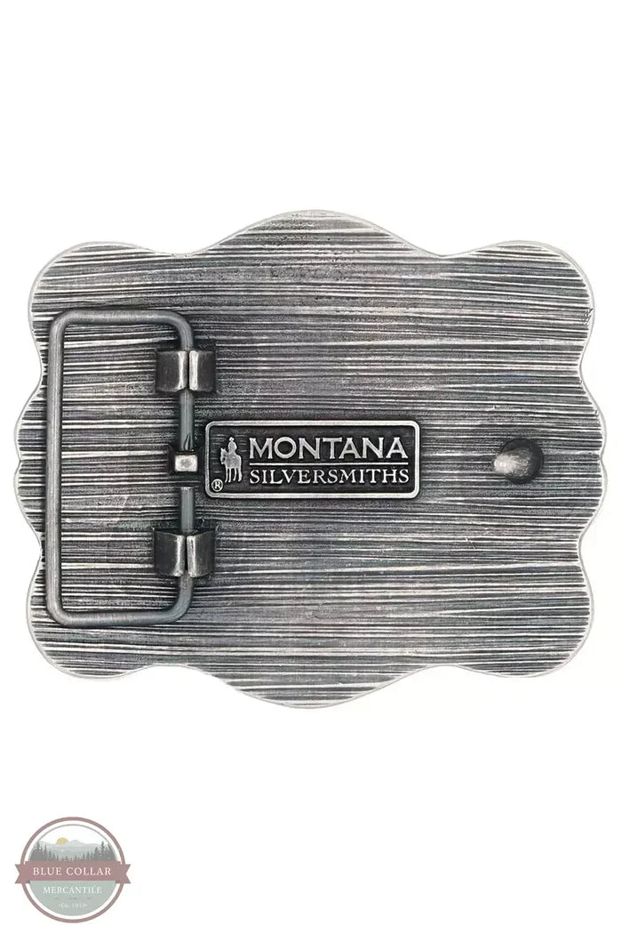 Montana Silversmith A976P Soaring High American Eagle Attitude Buckle Back View