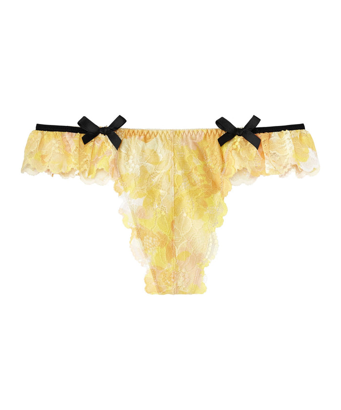 Admirer Flower Thong