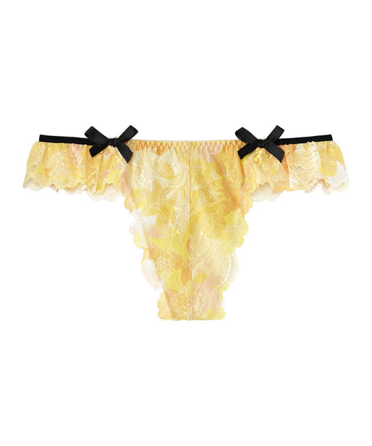 Admirer Flower Thong