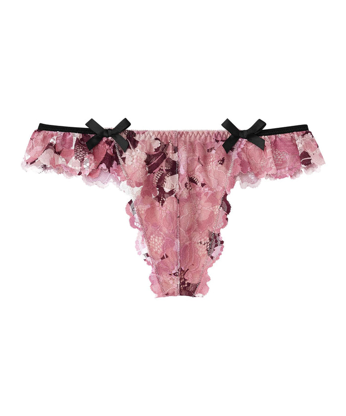 Admirer Flower Thong