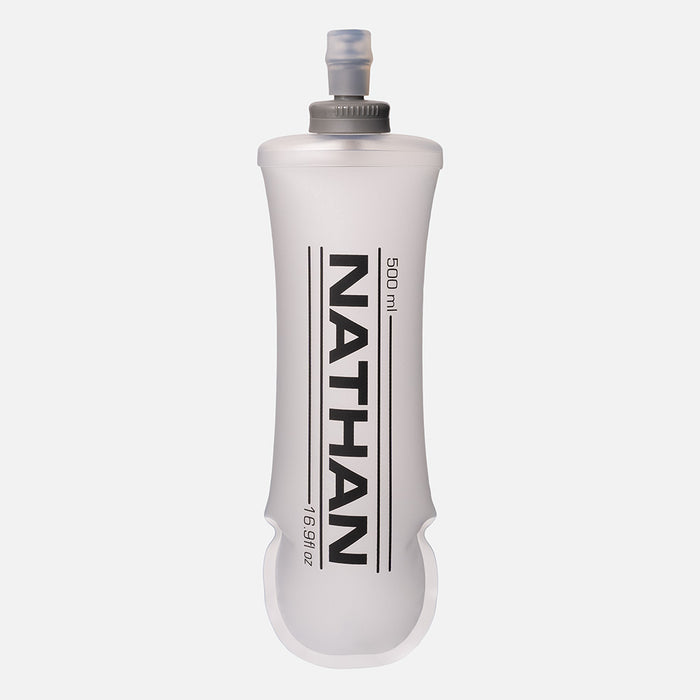 color:Electric Blue/Reflective Silver||seo:17oz/500ml HydraPak Soft Flask that Comes with Nathan QuickStart 15 Liter Unisex Hydration Pack (Includes Two With Vest)