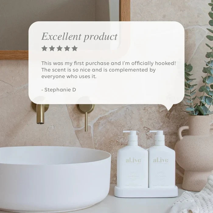 al.ive Body Mango & Lychee Wash & Lotion Duo